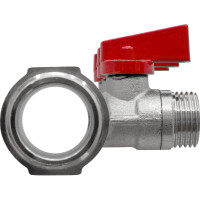 Коллектор с отсекающими кранами MPF 3 выхода х1" х1/2" наружная резьба ИС.071076