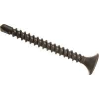 Потайной саморез КРЕП-КОМП сверло черный 3,5х35 800шт спч35ф