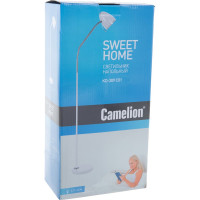 Напольный светильник - торшер, белый 230V 40W E27 Camelion KD-309 C01 11483