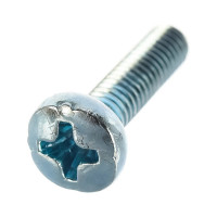 Винт КРЕП-КОМП полуцилиндрическая головка цинк DIN7985 8х25 100шт вц825ф