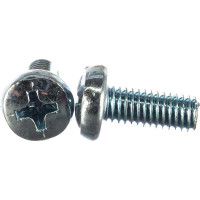 Винт КРЕП-КОМП полуцилиндрическая головка цинк DIN7985 8х40 100шт вц840ф