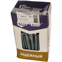 Потайной винт КРЕП-КОМП цинк DIN965 8х90 60 шт. вп890ф