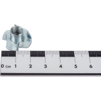 Крыльчатая врезная гайка КРЕП-КОМП DIN1624 м8х11 250шт гкв8ф