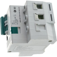 Автоматический выключатель дифференциального тока (АВДТ) DEKraft ДИФ-101, 2 Р, хар-ка C, 16 A, 30 мА, тип AC, 4.5 кА 15003DEK