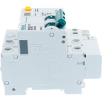 Автоматический выключатель дифференциального тока (АВДТ) DEKraft ДИФ-101, 2 Р, хар-ка C, 16 A, 30 мА, тип AC, 4.5 кА 15003DEK