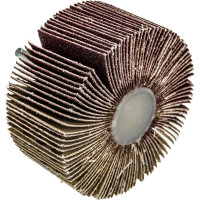 Круг лепестковый с оправкой (80х40 мм; P120) ПРАКТИКА 649-127