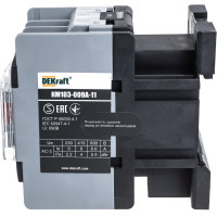 Контактор DEKraft КМ103-009A-220B-11 АС3 1НО+1НЗ 22103DEK 276593