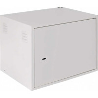 Настенный антивандальный шкаф 9U серый NETLAN EC-WS-096045-GY