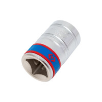 Головка торцевая стандартная двенадцатигранная 1/2", 17 мм KING TONY 433017M