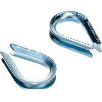 Коуш для стальных канатов КРЕП-КОМП DIN 6899 м4 200шт кск4ф