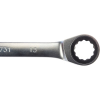 Набор трещоточных комбинированных ключей (ложемент, 15 предметов) KING TONY 9-10115MR