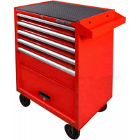 Инструментальная тележка (5 ящиков и отсек) KING TONY 87432-5B