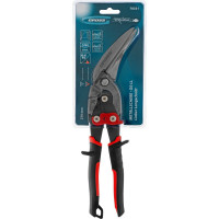 Ножницы по металлу GROSS PIRANHA 270 мм, прямой и левый проходной рез, сталь - СrMo, двухкомп. рук-ки 78331