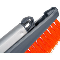 Щетка от снега и льда Airline с плоской телескоп.рукояткой и мягкой щетиной + скребок (60-88 см) AB-R-10