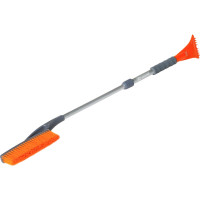 Щетка от снега и льда Airline с телескопической рукояткой и мягкой щетиной + скребок (78-100 см) AB-R-05