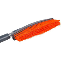 Щетка от снега + скребок Airline мягкая щетина, поворотная голова, телескоп.рукоятка 86-123см AB-R-06