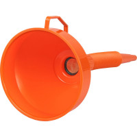 Воронка Airline D-160мм с гибким носиком, L=360мм, латунная сетка, пакет с навершием APF-03