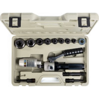 Поворотный гидравлический ручной пресс для пробивки отверстий КВТ ПГРОп-60А 66536