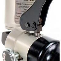 Поворотный гидравлический ручной пресс для пробивки отверстий КВТ ПГРОп-60А 66536