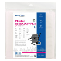 Мешок-пылесборник синтетический (5 шт) для промышленных пылесосов до 36 литров EURO Clean EUR-308/5
