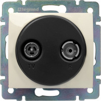 Розетка Legrand TV-FM Legrand Valena "звезда" слоновая кость 774332