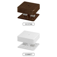 Коробка распределительная TDM ELECTRIC 100х100х29 ОП сосна, с клеммной колодкой, IP40 SQ1401-0408