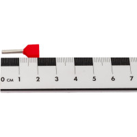 Штыревой втулочный изолированный наконечник TDM ELECTRIC двойной НШвИ 2 1,5х12 100 шт SQ0521-0007