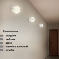 Светильник TDM ELECTRIC НББ 64-60-025 УХЛ4 шар  SQ0314-0002