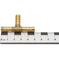 Тройник под шланг елочка 8 мм Pegas pneumatic 3502