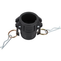 Камлок TITAN LOCK 1in типа D розетка, внутр. резьба BSP (полипроп.) TL100DPP