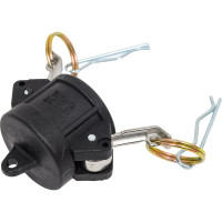 Камлок TITAN LOCK 0,75in типа DC, заглушка для ниппеля (полипроп.) TL75DCPP