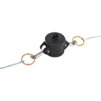 Камлок TITAN LOCK 0,75in типа DC, заглушка для ниппеля (полипроп.) TL75DCPP