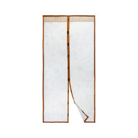 Антимоскитная сетка на магнитах Рыжий кот Капутомоскито 100х210 см, дизайн Цветочный узор 103711