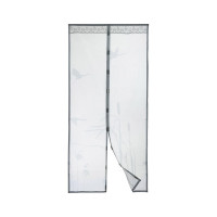 Антимоскитная сетка на магнитах Рыжий кот Капутомоскито 100х210 см, дизайн Журавли 103709