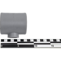 Переходной противопожарный тройник ABN 50x25x50 мм D1TR050025050