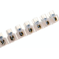 Клеммная винтовая колодка STEKKER линейка 12 штук, полиэтилен, LD227-6A DIY 39899