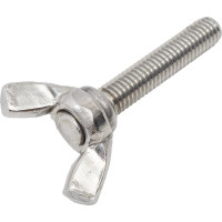 Винт-барашек КРЕП-КОМП американский тип, нержавейка А2, DIN 316, 6x30, 50 шт. вб630