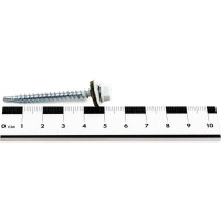 Кровельный саморез КРЕП-КОМП 4,8x51, RAL9003, белый сигнальный, 100 шт. ск519003кф