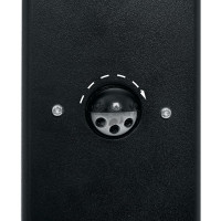 Садово-парковый светильник FERON с датчиком освещенности/движения, 230V E27, DH0207, черный (столб) 11683