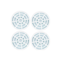 Антивибрационные подставки для стиральных машин и холодильников МУЛЬТИДОМ (круглая, белая) d 6см, h1,5 см МВ76-139