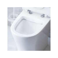 Унитаз-компакт Damixa Sirius безободковый, с сиденьем микролифт DX86C8600SC