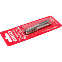 Ручной метчик СПЕЦ М8x1,25 мм, комплект 2шт: черновой, чистовой, блистер СПЕЦ-3608