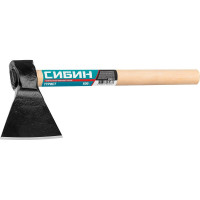 Кованый топор с округлым лезвием СИБИН Турист 390 мм 20673