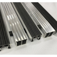 Грязезащитная придверная решетка ООО ПК ЦентрВход Эксперт резина-широкий скребок, 390х590 мм 731EX007