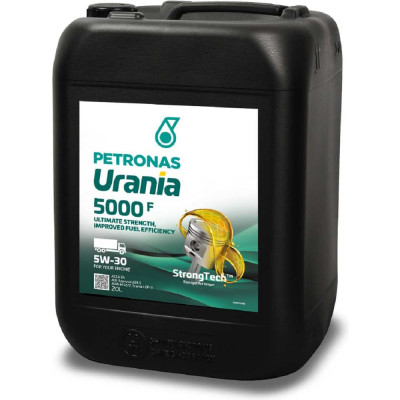 Моторное синтетическое масло Petronas URANIA 5000 F 5W-30 CF ACEA E4, E7, Cummins CES 20077, Deutz DQC, 20 л 71501RK1EU