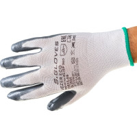 Нейлоновые перчатки с нитриловым покрытием S. GLOVES VEZER ECO размер 08 31615-08