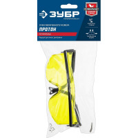 Защитные очки ЗУБР Протон желтые 110482