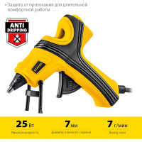 Электрический термоклеевой пистолет STAYER Pro 7 0681-07