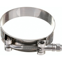 Усиленный хомут TITAN LOCK 76-84 мм, нержав. сталь AISI 304, лента+болт AISI 304 TL76-84RCSS