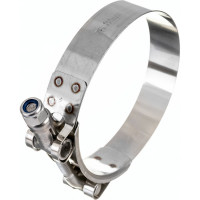 Усиленный хомут TITAN LOCK 76-84 мм, нержав. сталь AISI 304, лента+болт AISI 304 TL76-84RCSS